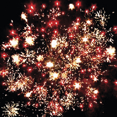 Римская свеча Р5530 Дайкири 0,8* 8 залпов (4эффекта)