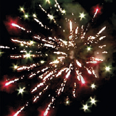 Римская свеча Р5360 Пума 0,7* 5 залпов (5эффектов)