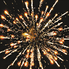 Салют Р7232 Мухомор Батарея салютов 0,8 х20 залпов Русский фейерверк