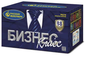 Батареи салютов Р8279 Бизнес класс (1,0"; 1,25"х 88) Русский фейерверк Батареи салютов Р8279 Бизнес класс (1,0"; 1,25"х 88) Русский фейерверк