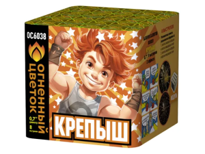 Фейерверк ОС6038 Крепыш ( 0.7 х 8 )