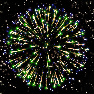 Фейерверк РС7380 Поздравляю! (1,1 х 48 залпов) Русская пиротехника