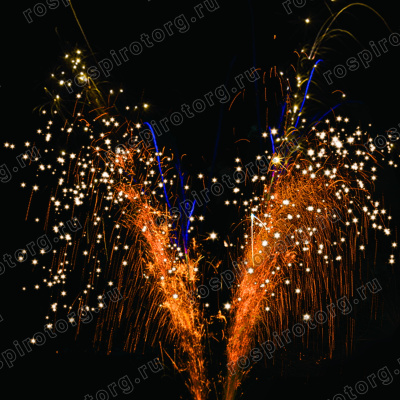 Фейерверк фонтан РС4555 Павлин Русская пиротехника