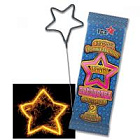 ТР161 Бенгальские огни фигурные Звездочка (2 шт.)
