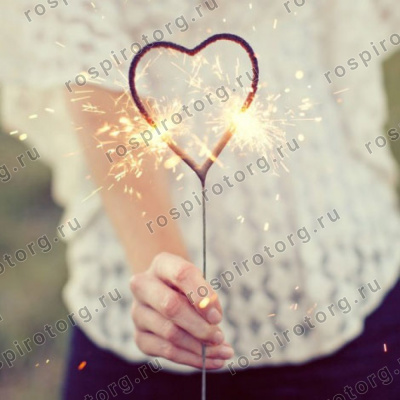 ТР162 Бенгальские огни фигурные Сердечко (2 шт)