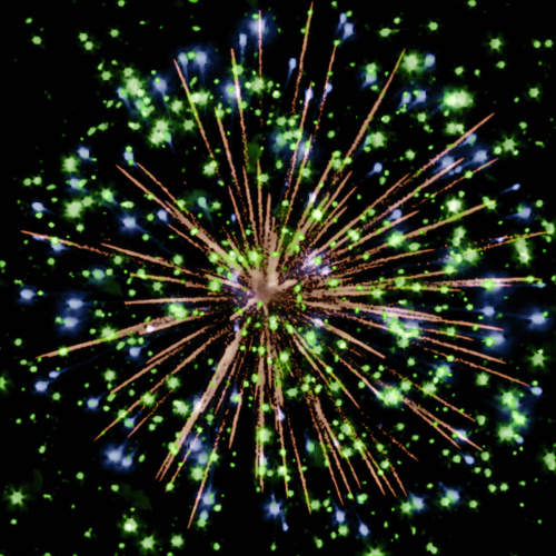 Батарея салютов фейерверк РС8429 Счастья в новом году! (1,25х 48 залпов) Русская пиротехника