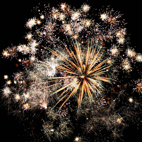 Фейерверк РС7040 Удачного нового года 1 х 12 залпов