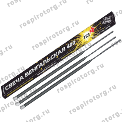 Набор длинных бенгальских огней 400 мм. ТР151 - 30 шт. (10 уп. х 3 шт)