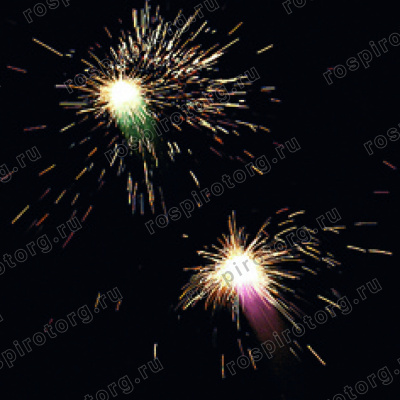 Петарда летающая Р3100 Солнечный цветок (1уп. х 6 шт)