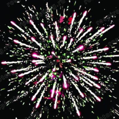 Салют Р7216 Под шашлычок 0,8 х 19 залпов Русский фейерверк