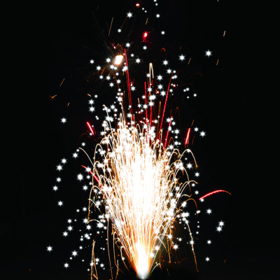 Фейерверк фонтан РС4360 Рубиновая звезда Русская пиротехника