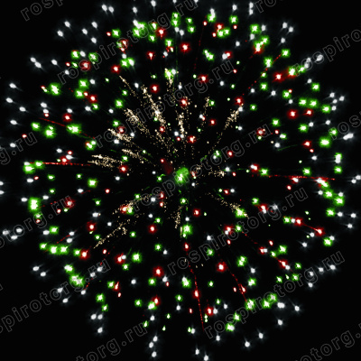 Фейерверк РС7385 Магия серебра (1,1 х 48 залпов) Русская пиротехника