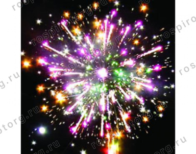 Фейерверк Р7593 У Дачи! 1,25 х 19 залпов Удачи  Русский фейерверк