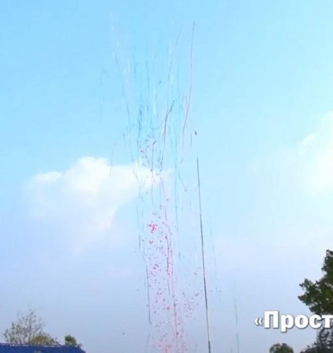 Батарея пневмохлопушек РС0100 Просто праздник