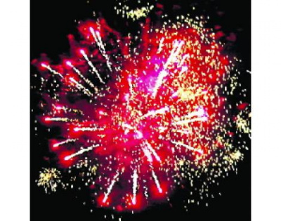 Фейерверк + фонтан Р6740 Горыныч 0,8 х 9 залпов