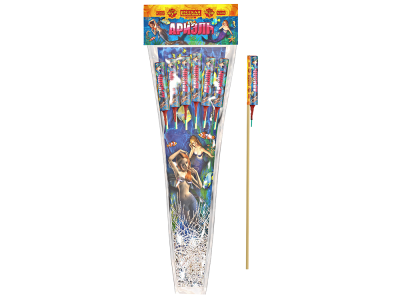 Набор римских свечей и ракет №7 На абордаж (13 шт. - 156 залпов) + ПОДАРОК Набор римских свечей и ракет №7 На абордаж (13 шт. - 156 залпов) + ПОДАРОК