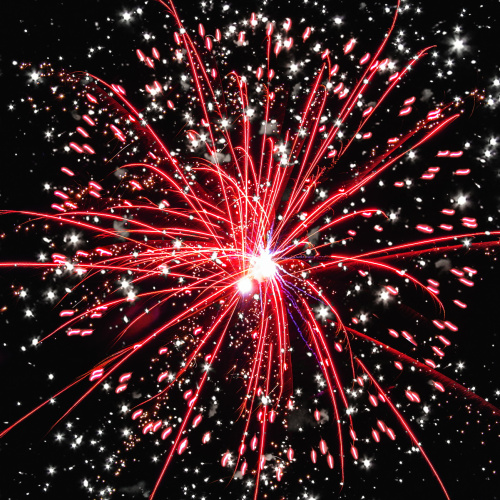 Фейерверк РС7560 3Д: Зимние забавы (1,0 х 100 залпов) Русская пиротехника