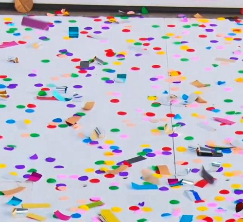 АС0155 Пневмохлопушка Юбилейная-50