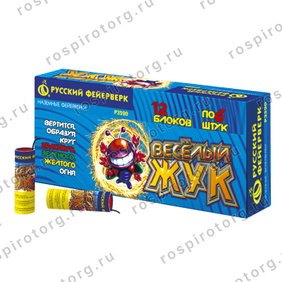 Р3520 БЛОК 72 шт. Веселый жук (12 уп.* 6 шт)
