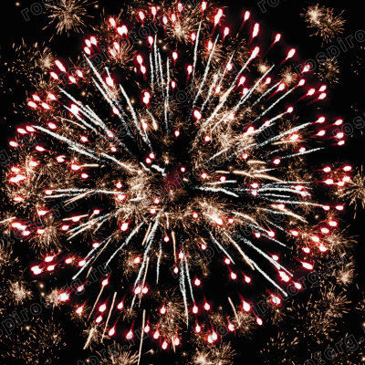 Римская свеча РС5328 Новогодний мандарин 1,0 х 5 залпов (1 шт)