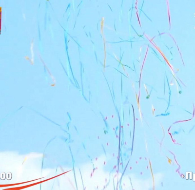 Батарея пневмохлопушек РС0100 Просто праздник