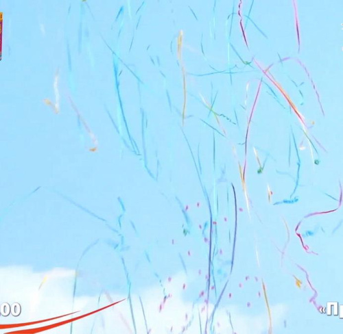 Батарея пневмохлопушек РС0100 Просто праздник