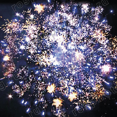 Римская свеча Р5532 Медовуха 0,8* 8 залпов (4эффекта)