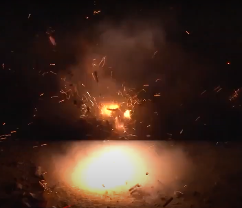 Петарда РС1110 Связка петард Супер Джамбо фитильная 1 шт.