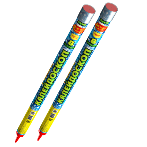 Римская свеча Калейдоскоп 1,25" х 8 залпов РК5712