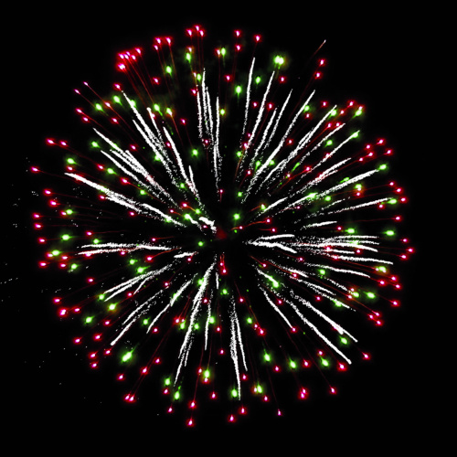 Фейерверк Новогодняя соточка (0,8" х 100 залпов) Русская пиротехника РС6641