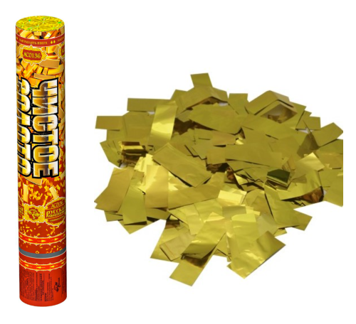 Юбилейный набор пневмохлопушек 30-50 см. (4 шт.)