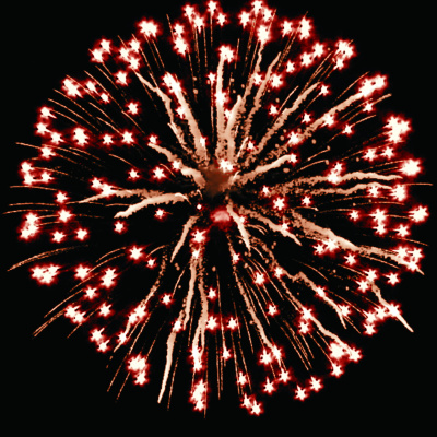 Римская свеча РС5376 Малиновка: 1,0 х 8 залпов (1 шт)