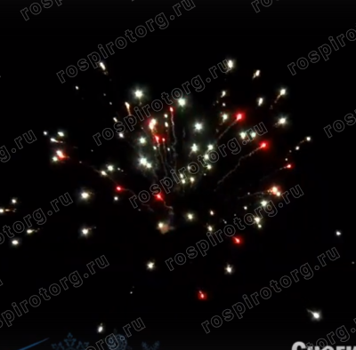 Салют РС6390 Снегири (0,8 х 25 залпов) Русская пиротехника