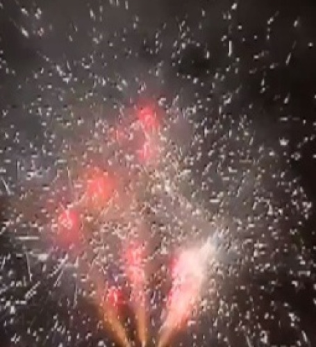 Фейерверк фонтан РС4560 Шапка Мономаха