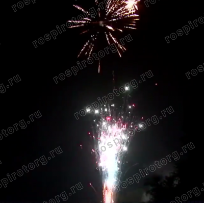 Фейерверк Р7518 Храброе сердце: 1 х 49 залпов