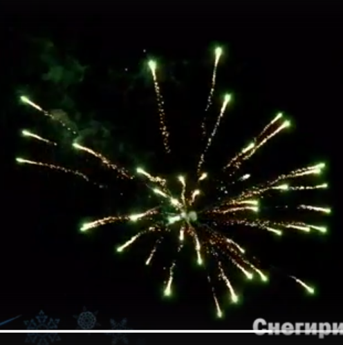 Салют РС6390 Снегири (0,8 х 25 залпов) Русская пиротехника