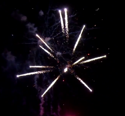 Фейерверк Р8605 Профессионал (2 блока): 1,2 х 400 залпов Супер-салют гигант