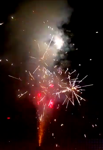 Фейерверк Р6750 Сияние (фонтан + салют): 0,8 х 10 залпов