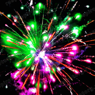 Салют Р7292 Мулатка 0,8 х 36 залпов Русский фейерверк