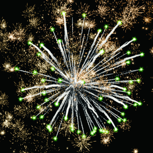 Фейерверк РС6692 Сливки общества 0,8 х 189 залпов Русская пиротехника