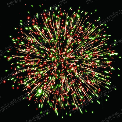 Фейерверк РС6644 Сто пудов: (0,8 х 100 залпов) Русская пиротехника