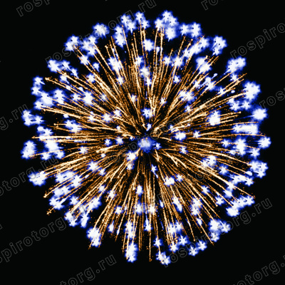 Фейерверк РС9535 Герой России 1,5 х 100 залпов