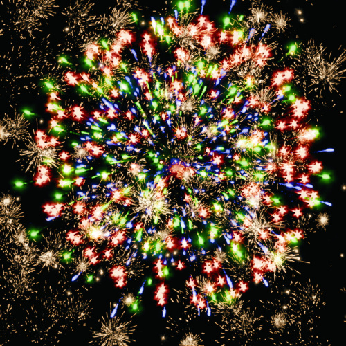 Фейерверк РС6644 Сто пудов: (0,8 х 100 залпов) Русская пиротехника