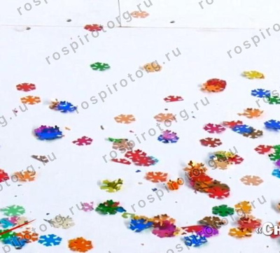 АС0335 Пневмохлопушка Снежинки-30