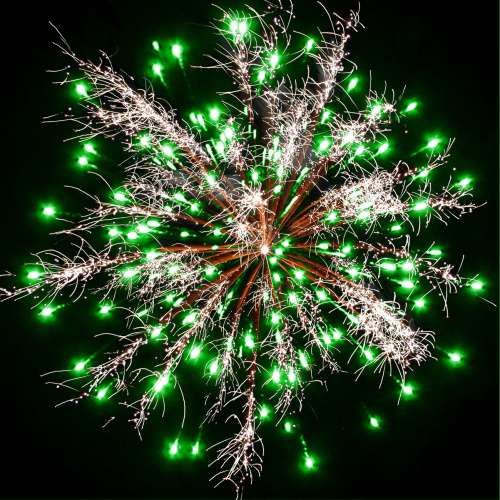 Салют РС7330 Новогодний сюрприз (1,0 х 48 залпов) Русская пиротехника /аналог Салют РС7331