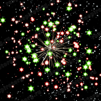 Фейерверк ОС6030 ПАНДА (0,6 х 100 залпов) Русская пиротехника