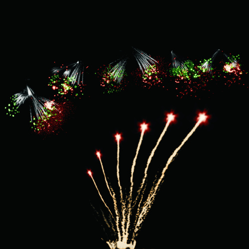 Фейерверк РС9236 ВечерИночка: 0,8;1,0;1,25;1,5 х 222 залпов