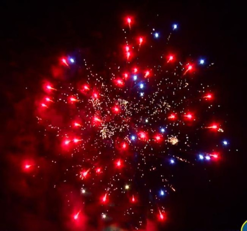 Фейерверк Р7700 Дедушка мороз: 1,25 х 24 залпа