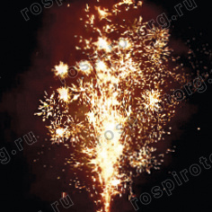 Фонтан Р4101 Какаду, конус 9" 2 эффекта, 52 секРусский Фейерверк