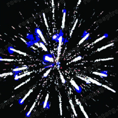 Салют Р7216 Под шашлычок 0,8 х 19 залпов Русский фейерверк